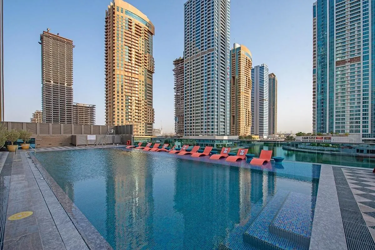 度假居 Trendy 1-Bedroom Apartment With Stunning Views At Mbl Residences Jlt 迪拜