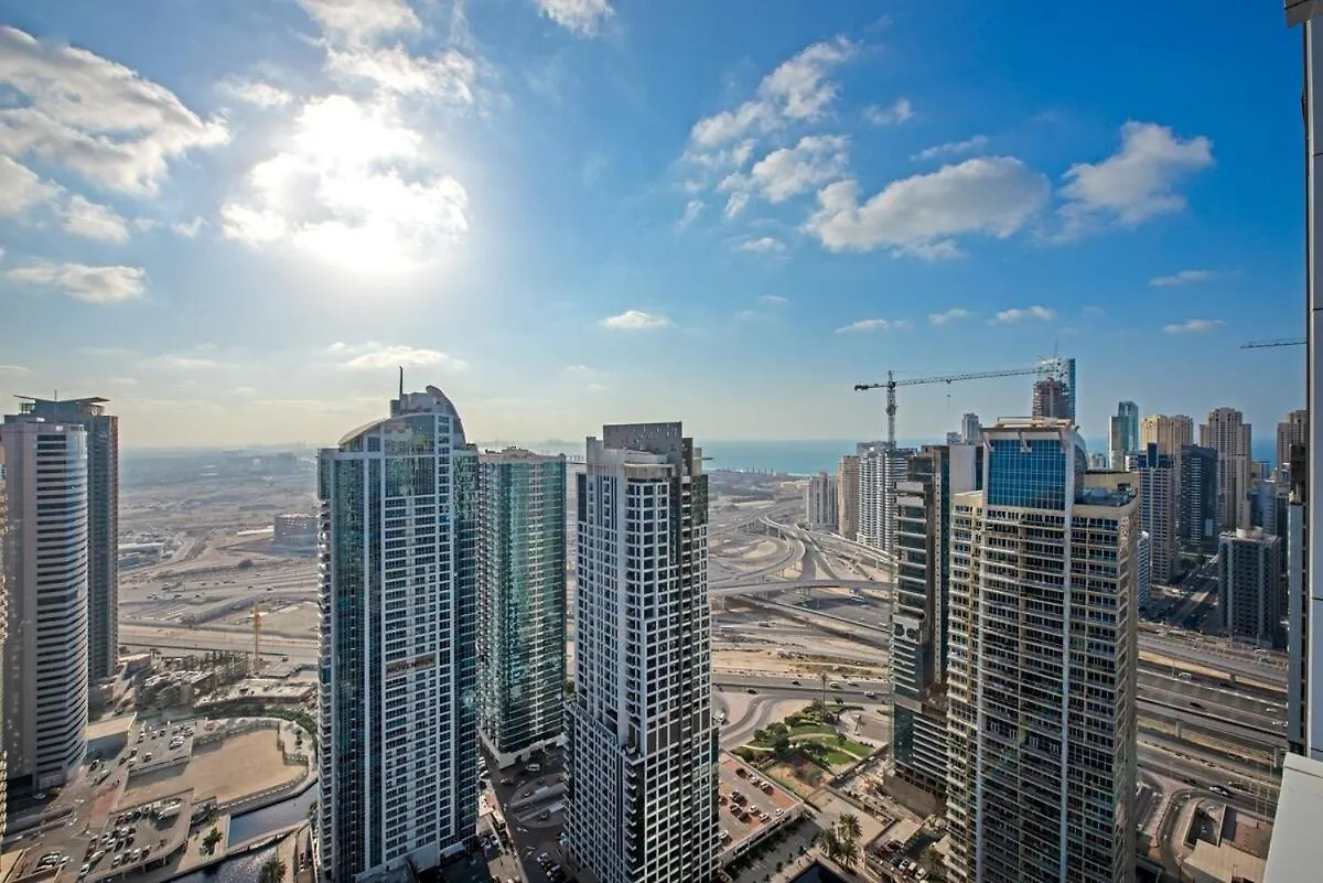 Trendy 1-Bedroom Apartment With Stunning Views At Mbl Residences Jlt 迪拜 0*,
